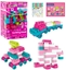 Изображение Klocki Konstrukcyjne Przestrzenne Pastelowe Róowe 360 el.