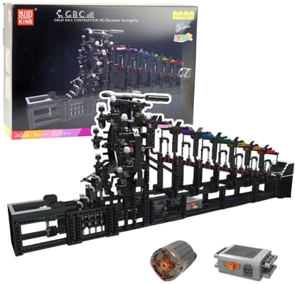 Изображение Klocki Konstrukcyjne Tor Na Kulki Z Silnikiem Elektrycznym 2520 el.