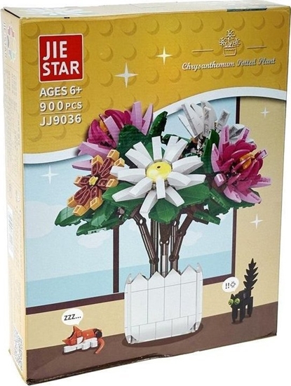 Picture of Klocki kwiaty - Chryzantema 900el