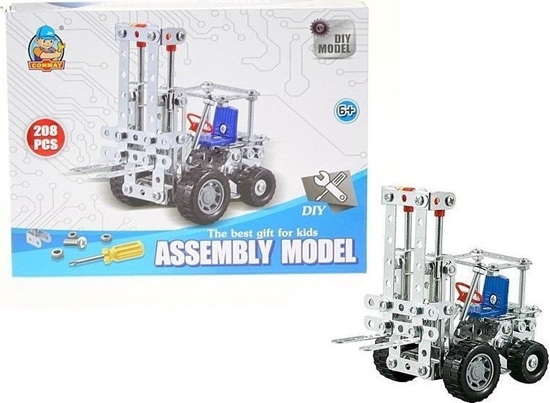 Picture of Klocki metalowe do skrcania 206el 24x18x5cm