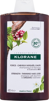 Picture of Klorane Klorane, Szampon z Chinin i Organiczn Szarotk, 400 ml - Dugi termin wanoci!