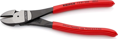 Изображение KNIPEX Kraft-Seitenschneider 200 mm, Kunststoff überzogen