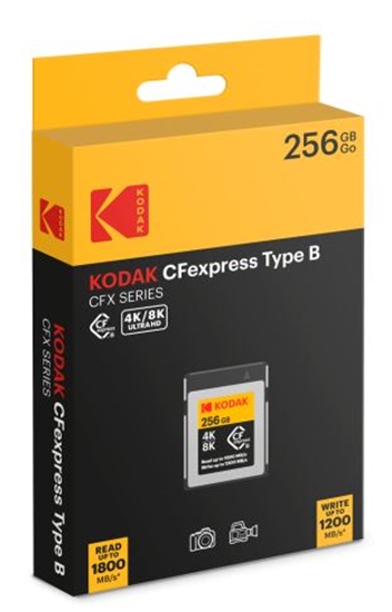 Изображение Kodak CFexpress Type B 256GB EKMCFX256GK