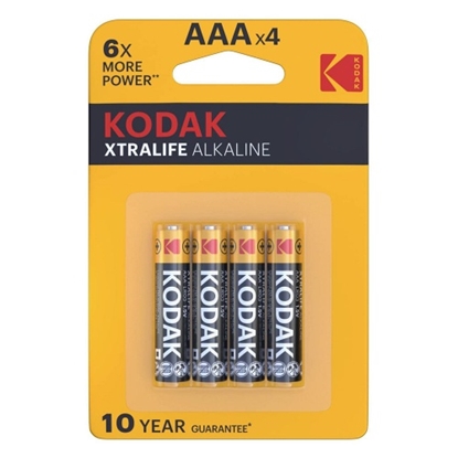 Изображение Kodak Xtralife Alkaline Battery AAA (1,5V) B4 | Price for 2 pcs