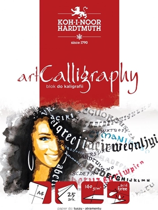 Изображение Koh I Noor Blok do kaligrafii A4 25k biay