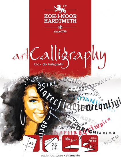 Изображение Koh I Noor Blok do kaligrafii A5 25k biay