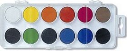 Изображение Koh I Noor Farby akwarelowe 12 kolorów/ 22,5 mm