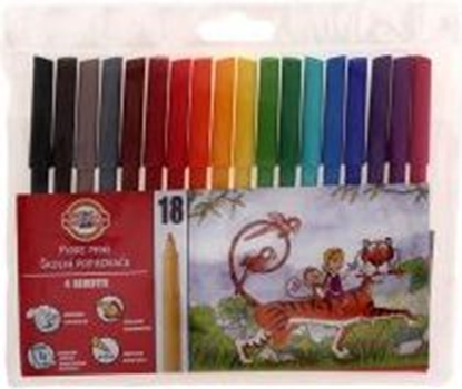 Изображение Koh I Noor Flamastry 18 kolorw