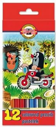 Picture of Koh I Noor Kredki oówkowe 12 kolorów La Paloma Krecik