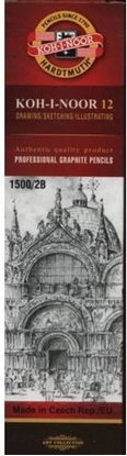 Picture of Koh I Noor Oówek grafitowy 1500/2B