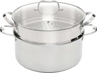 Изображение Kohersen Garnek z powok DIAMOND Kohersen Black Cube z funkcj gotowania na parze (28 cm ; 8,3l)