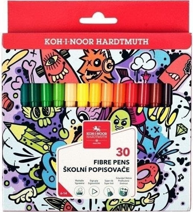 Изображение Koh-i-noor Flamastry 710/2CJ/23 30 kolorów