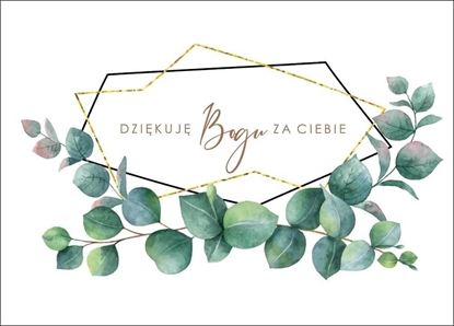 Picture of Koinonia Kartki - Dzikuj Bogu za Ciebie - listki