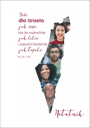 Picture of Koinonia Notatnik B6 Bd dla Izraela jak rosa (266923)