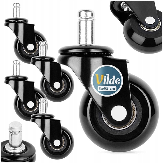 Picture of Kóka do Fotela Kauczukowe Obrotowe VILDE 5 cm r. 11 mm 5 szt.
