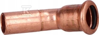 Attēls no Kolano nyplowe 45° Copper - 15 (S)KAN-THERM