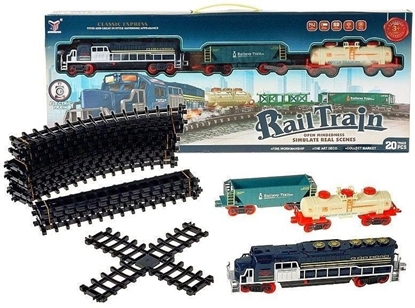 Attēls no Kolejka na baterie tor ósemka wiato dwik