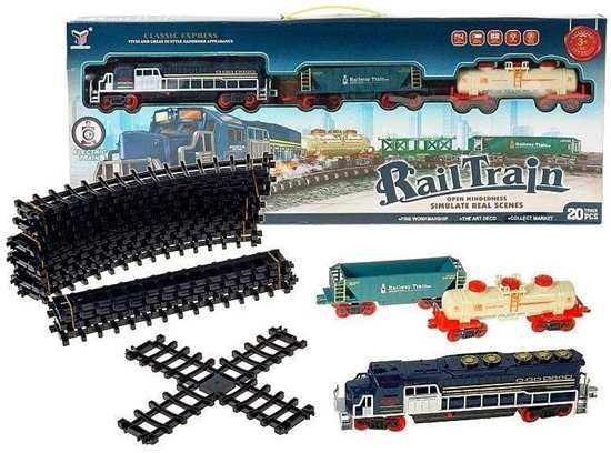 Picture of Kolejka na baterie tor ósemka wiato dwik