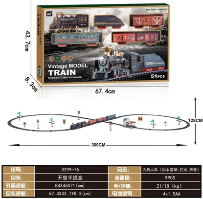 Picture of Kolejka z Funkcj Dymu Vintage