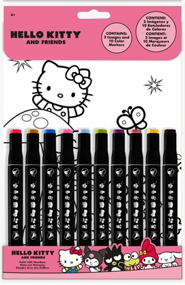Attēls no Kolorowanka Hello Kitty malowanie po numerach 
