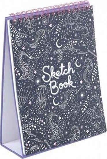 Picture of Kolorowe Baloniki Blok z podstawk Sketch&Snow - Celestial Stars