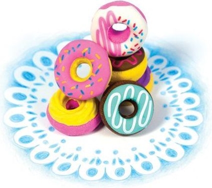 Изображение Kolorowe Baloniki Gumki do cierania Sodkie Pczki 6 wzorów