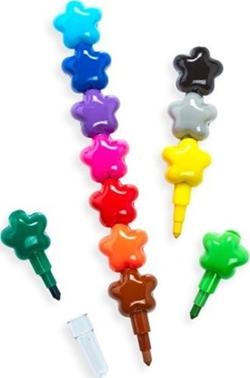 Attēls no Kolorowe Baloniki Kredka przekadana Gwiazda do gwiazdy