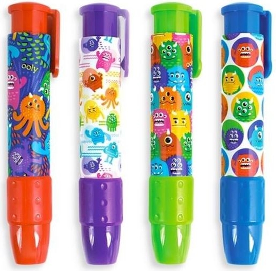 Picture of Kolorowe Baloniki Mechaniczne Gumki do cierania Potworki