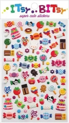 Attēls no Kolorowe Baloniki Mini naklejki Itsy bitsy Cukierki