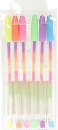 Attēls no Kolorowe dugopisy elowe 6 kolorów