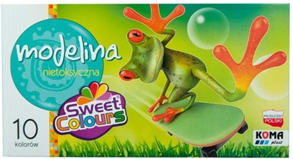 Picture of KOMA-PLAST Modelina 10 kolorów
