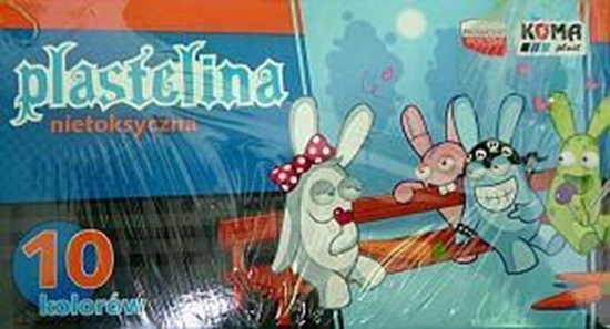 Picture of KOMA-PLAST Plastelina 10 kolorów