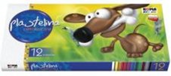 Picture of KOMA-PLAST Plastelina 12 kolorów