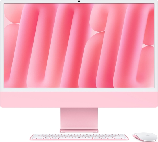 Picture of Komputer Apple APPLE 24inch iMac with Retina 4.5K display Apple M4 chip with 10core CPU and 10core GPU 16GB 256GB SSD Pink