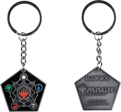 Attēls no Konix Magic: The Gathering "Colors" Metal Keychain