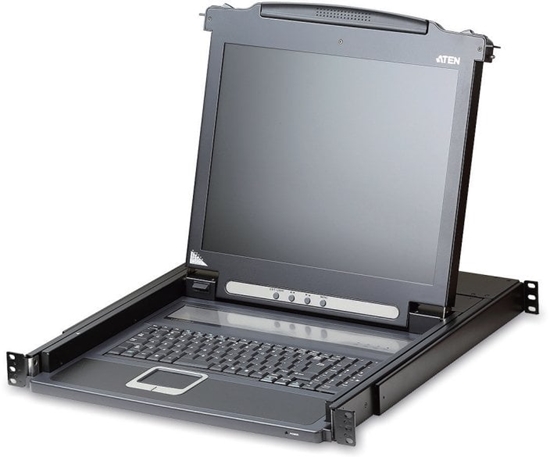 Picture of Konsola KVM ATEN CL1000M, LCD 43 cm, VGA, PS/2, ukad brytyjski