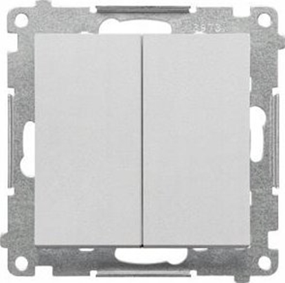 Изображение Kontakt-Simon cznik wiecznikowy Kontakt-Simon 55 TW5.01/143 modu 10 AX, 250V~, szybkozcza aluminium mat