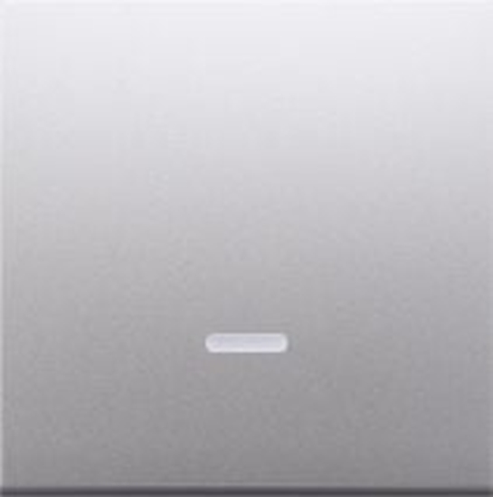 Picture of Kontakt-Simon Klawisz pojedynczy Simon 54 do cznika z podwietleniem srebrny mat (DKW1L/43)