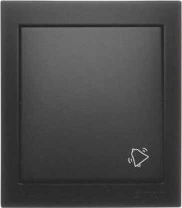 Attēls no Kontakt-Simon Simon Aquaclick Przycisk dzwonek, 10 AX, 250 V czarny ACD1/49