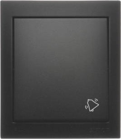 Picture of Kontakt-Simon Simon Aquaclick Przycisk dzwonek, 10 AX, 250 V czarny ACD1/49