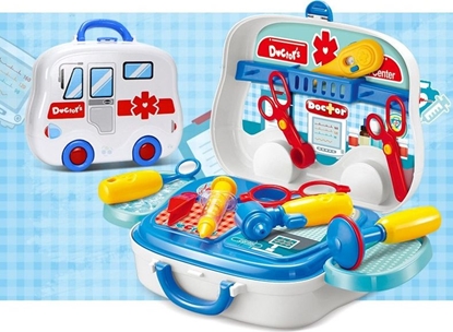 Изображение Kontext Zestaw lekarza z akcesoriami - Walizka autobus #E1