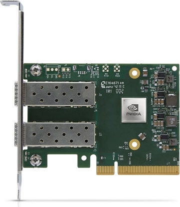Picture of Kontroler NVIDIA NVIDIA ConnectX-6 Lx EN - Crypto deaktiviert mit Secure Boot - Netzwerkadapter - PCIe 4.0 x8 - Gigabit Ethernet / 10Gb Ethernet / 25Gb Ethernet SFP28 x 2