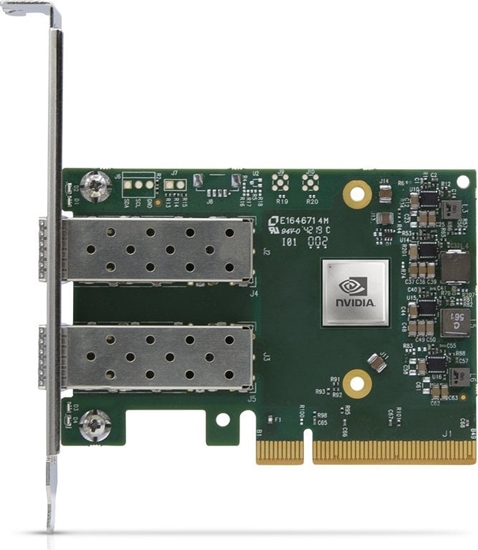 Picture of Kontroler NVIDIA NVIDIA ConnectX-6 Lx EN - Crypto deaktiviert mit Secure Boot - Netzwerkadapter - PCIe 4.0 x8 - Gigabit Ethernet / 10Gb Ethernet / 25Gb Ethernet SFP28 x 2