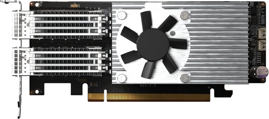 Picture of Kontroler Triton QNAP QXG-100G2SF-E810 karta sieciowa Wewntrzny Wókno 100000 Mbit/s