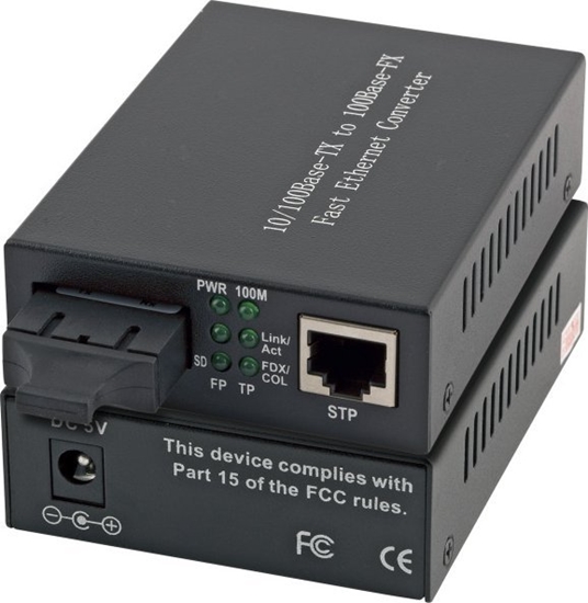 Изображение Konwerter wiatowodowy EFB EFB Media Konverter RJ45-STP/SC 1310nm/10km,Fast Ethernet,SM