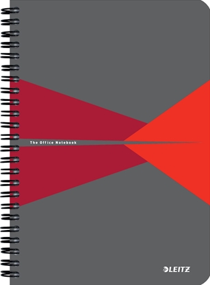 Attēls no Koonotatnik Office PP A5 kratka czerwon