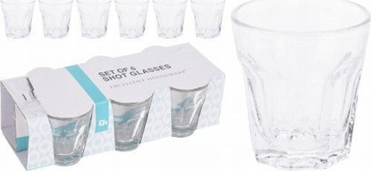 Picture of Koopman Kieliszki do wódki i nalewek zestaw 40 ml 6 sztuk