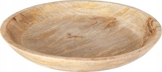 Picture of Koopman Pómisek drewniany okrgy misa dekoracyjna 40x7 cm