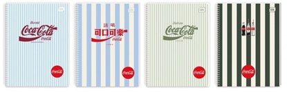 Picture of Koozeszyt A5/100K kratka M Soft Touch Cola (5szt)