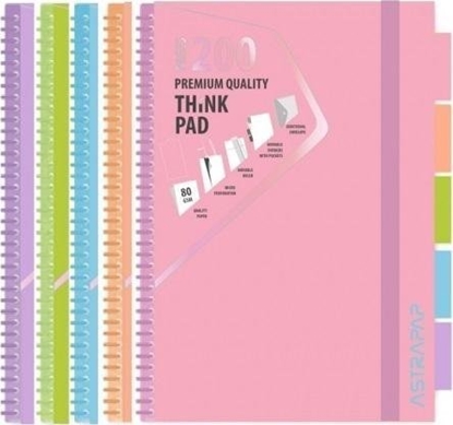 Picture of Koozeszyt A5/200K PP Pastel ASTRA